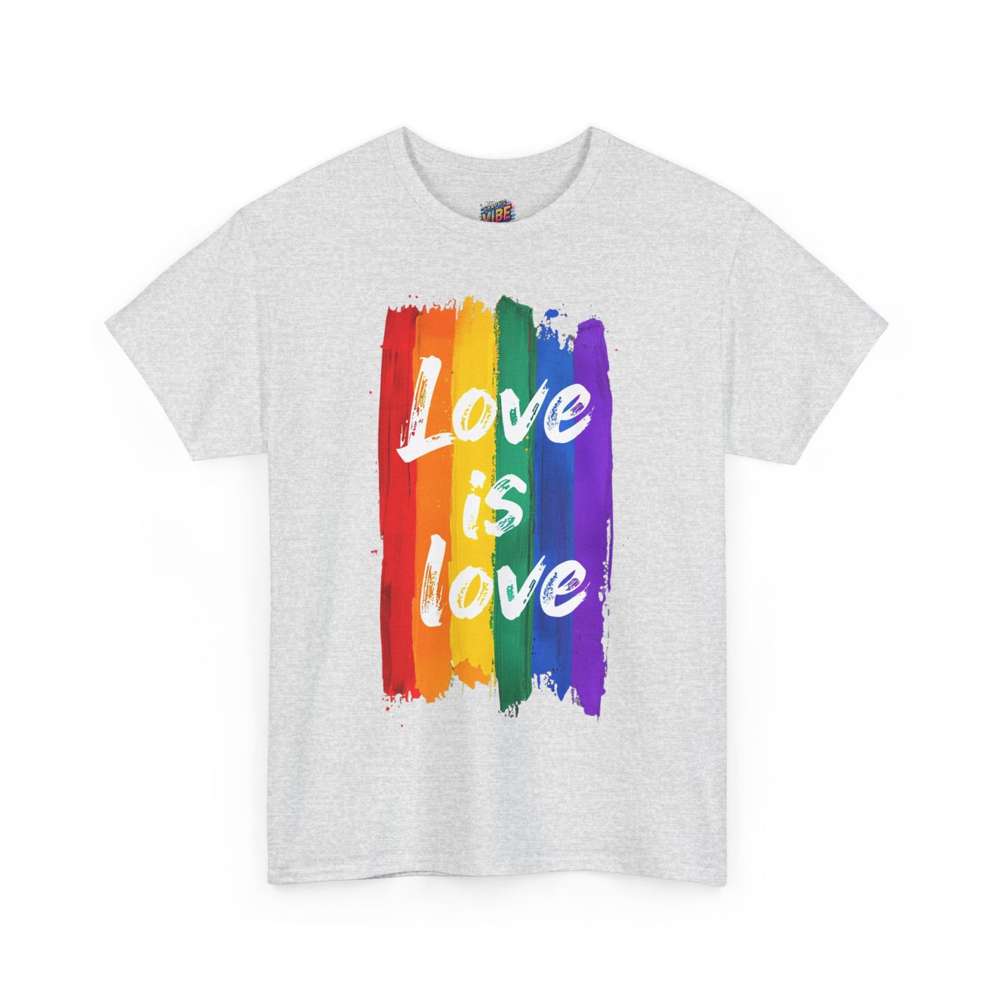 Love is Love Pride Rainbow Tee - Love is Love Unisex Cotton Shirt, LGBTQ Support, Equality Apparel, Gift for All Occasions, Summer Style