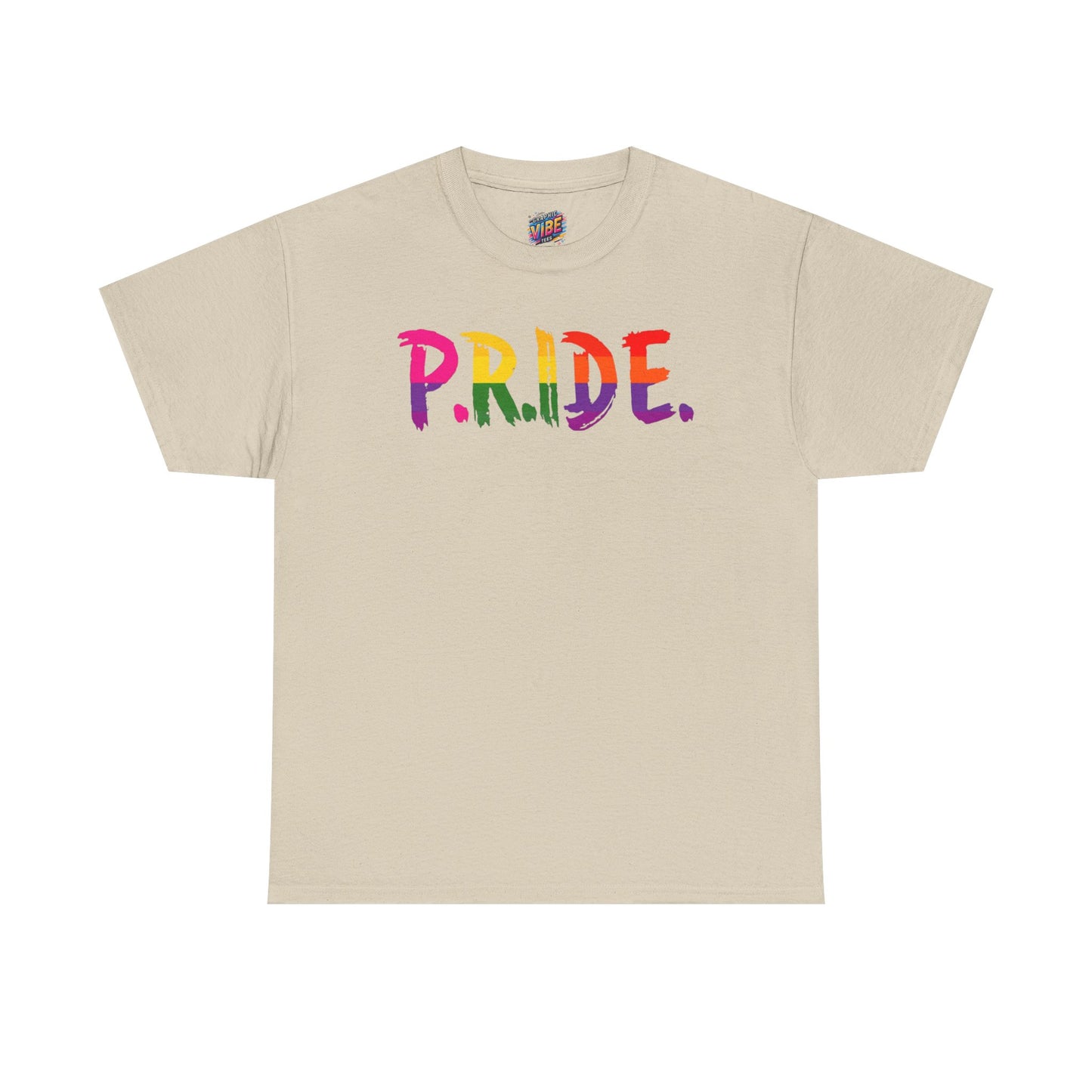 Pride Unisex Heavy Cotton Tee, LGBTQ T-Shirt, Rainbow Pride Tee, Equality Apparel, Gift for Pride Month, Comfortable Casual Wear