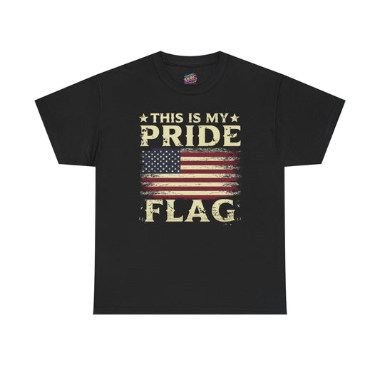This is my Pride Flag Tee - Celebrate Love & Identity, LGBTQ+ Apparel, Equality Tee, Gift for Pride Month, Casual Wear, Statement