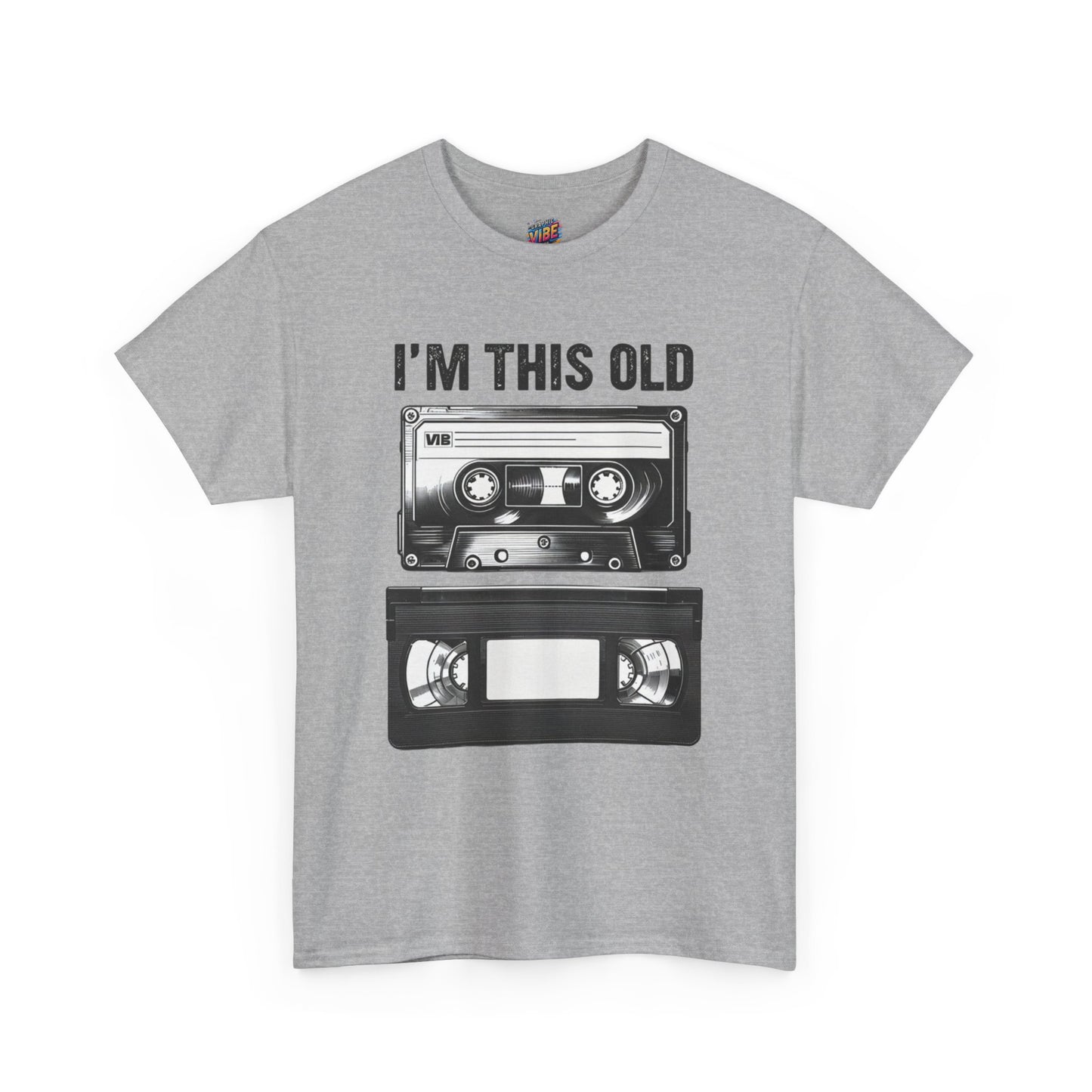 I'm Cassete and VHS Old Tee