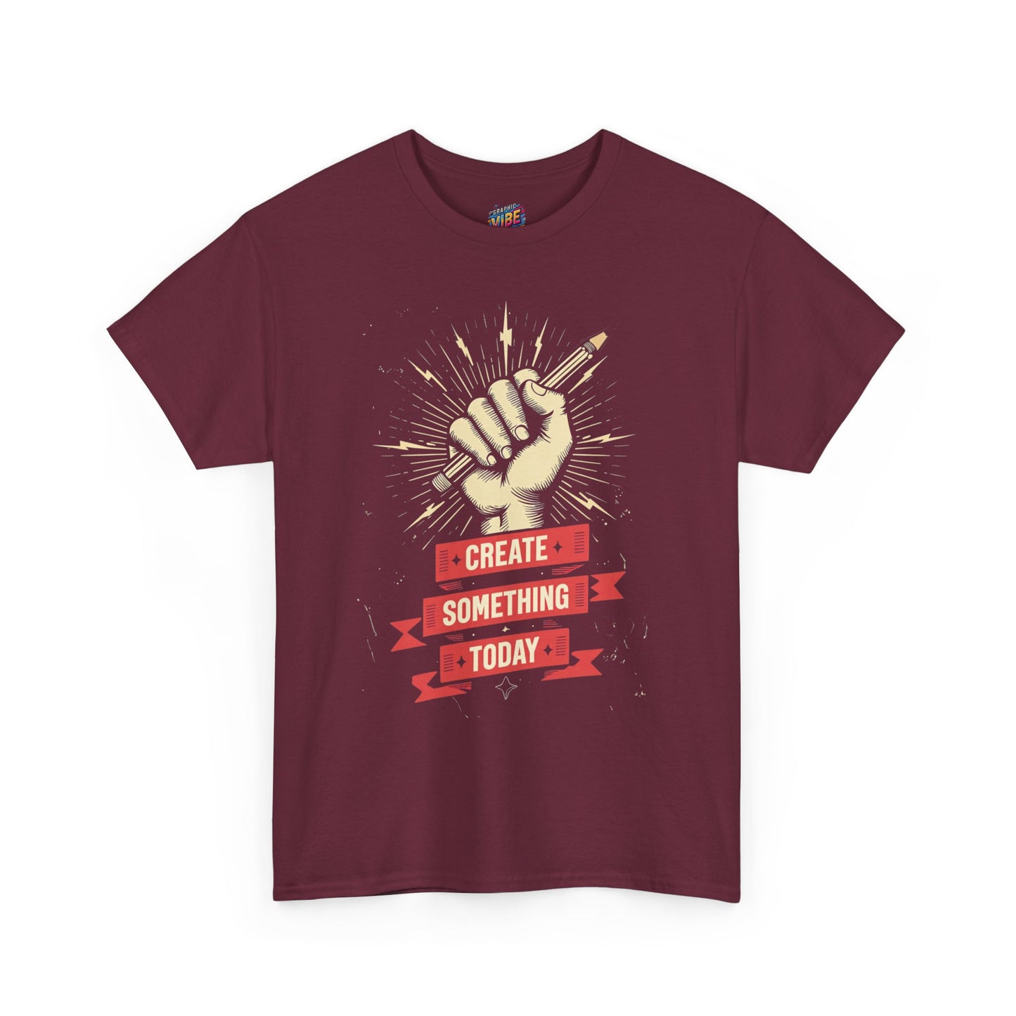Create Something Today Shirt, Inspirational, Unisex Cotton T-Shirt, Creative Gift, Artist Apparel, Motivational Clothing