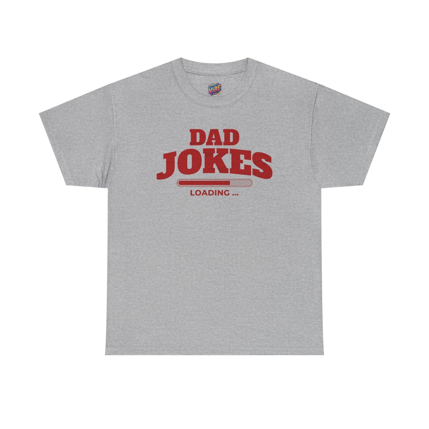 Dad Jokes Loading Tee, Funny Dad Shirt, Gift for Fathers Day, Humor T-Shirt, Casual Wear, Dad Humor Apparel