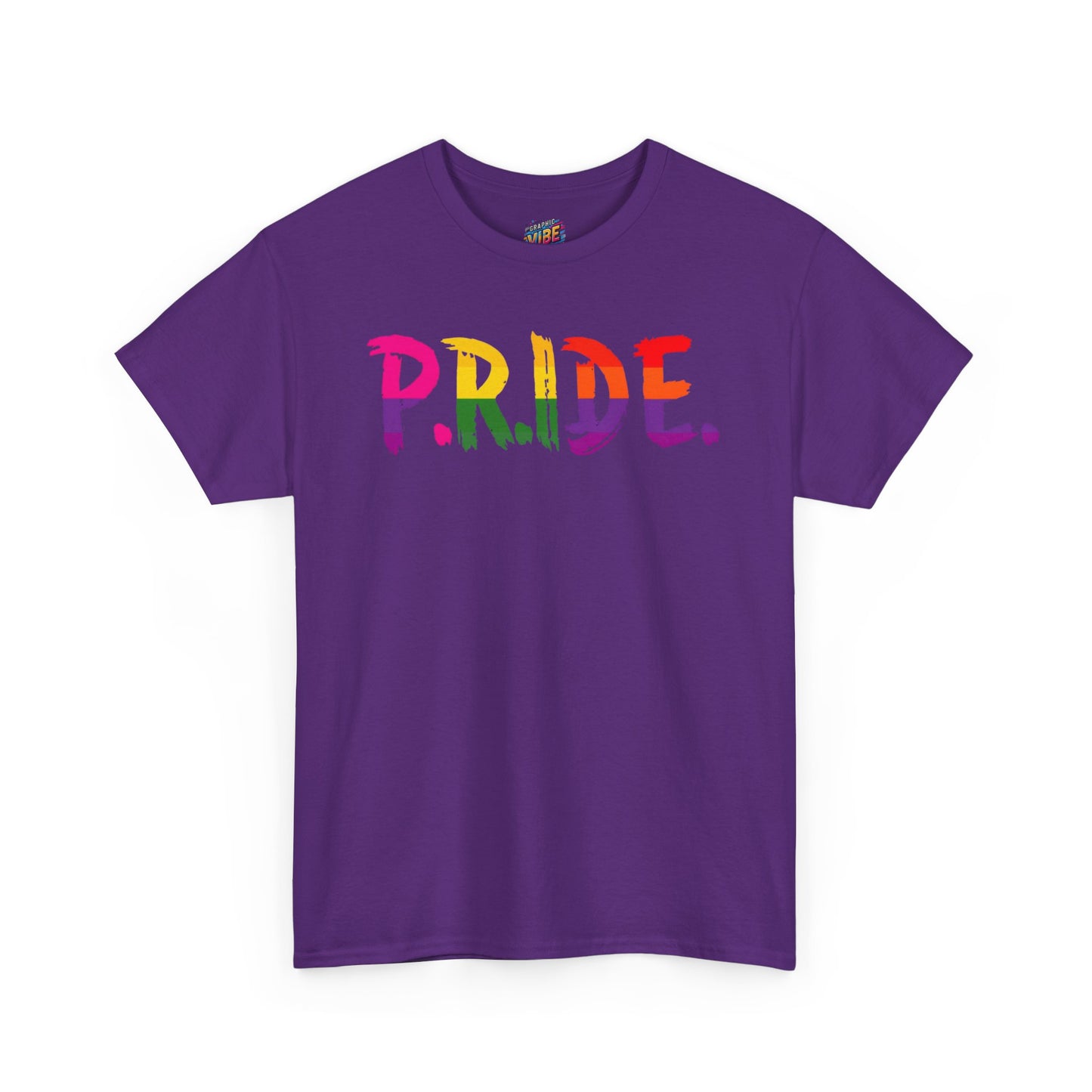 Pride Unisex Heavy Cotton Tee, LGBTQ T-Shirt, Rainbow Pride Tee, Equality Apparel, Gift for Pride Month, Comfortable Casual Wear