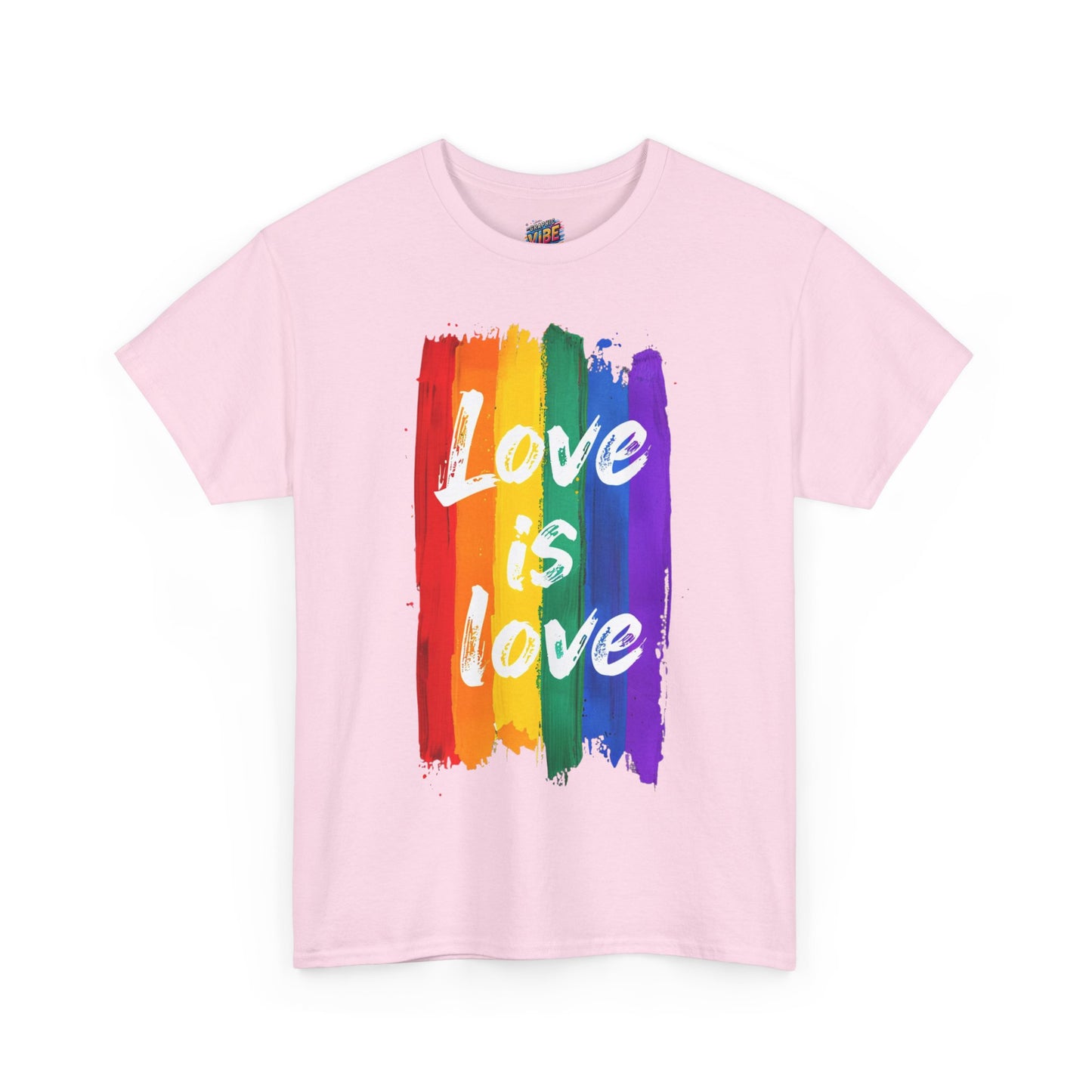Love is Love Pride Rainbow Tee - Love is Love Unisex Cotton Shirt, LGBTQ Support, Equality Apparel, Gift for All Occasions, Summer Style