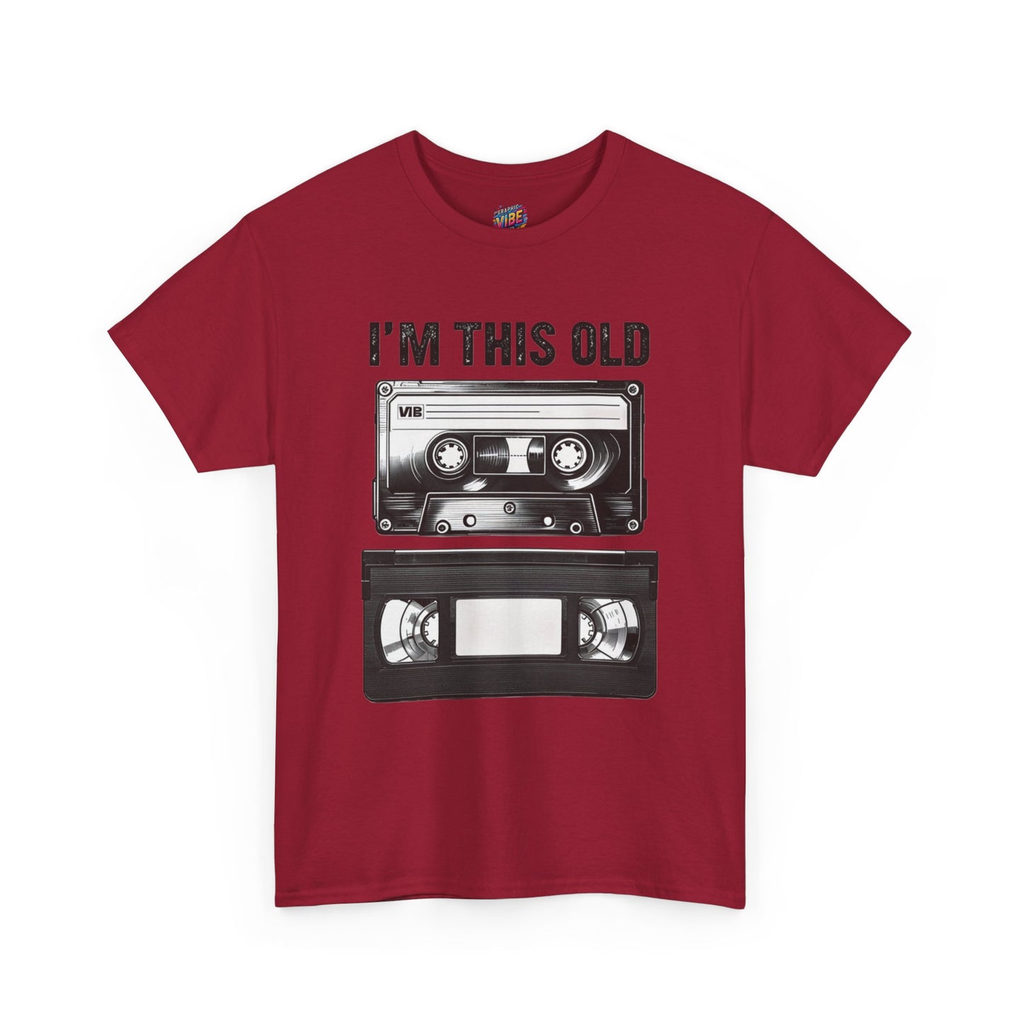 I'm Cassete and VHS Old Tee