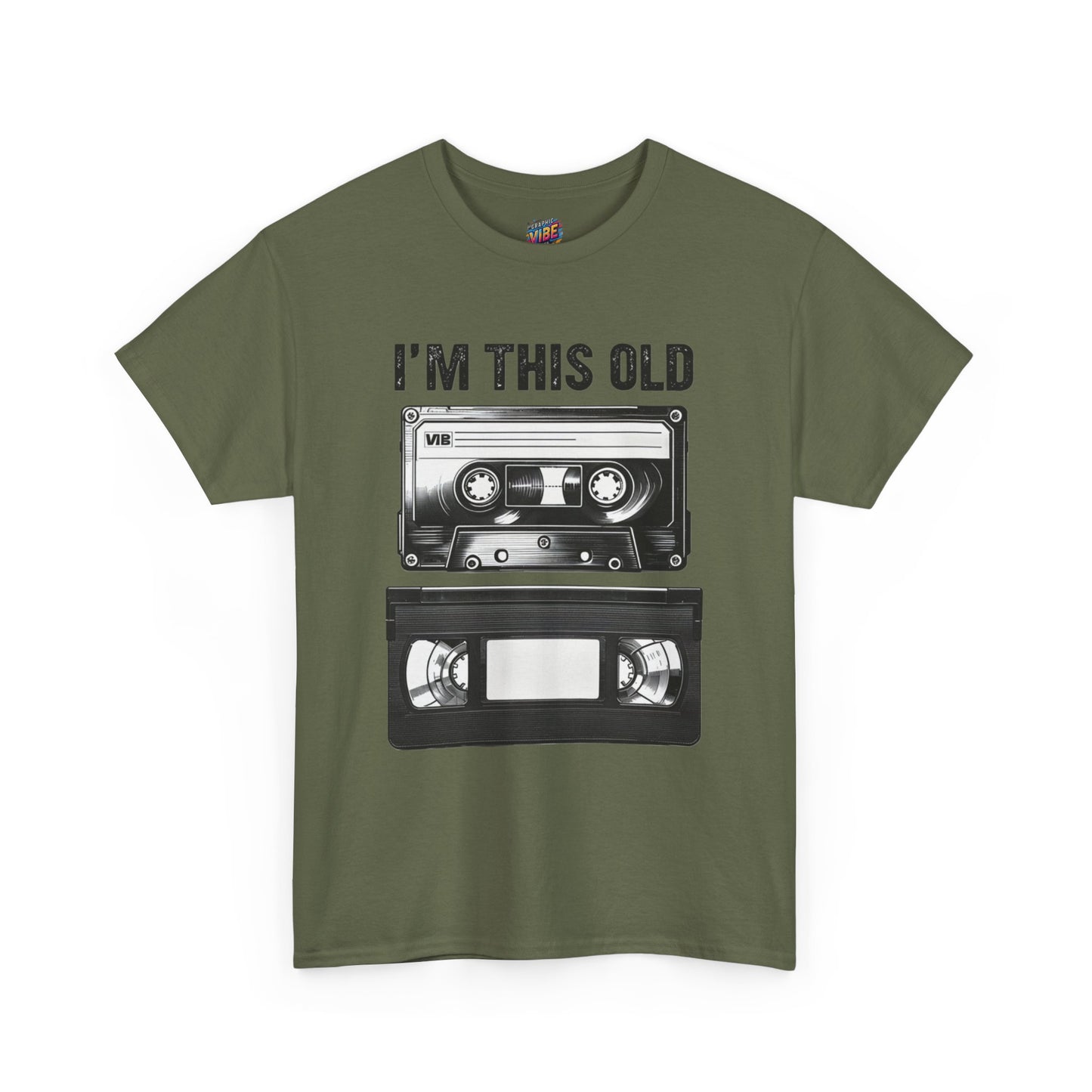 I'm Cassete and VHS Old Tee