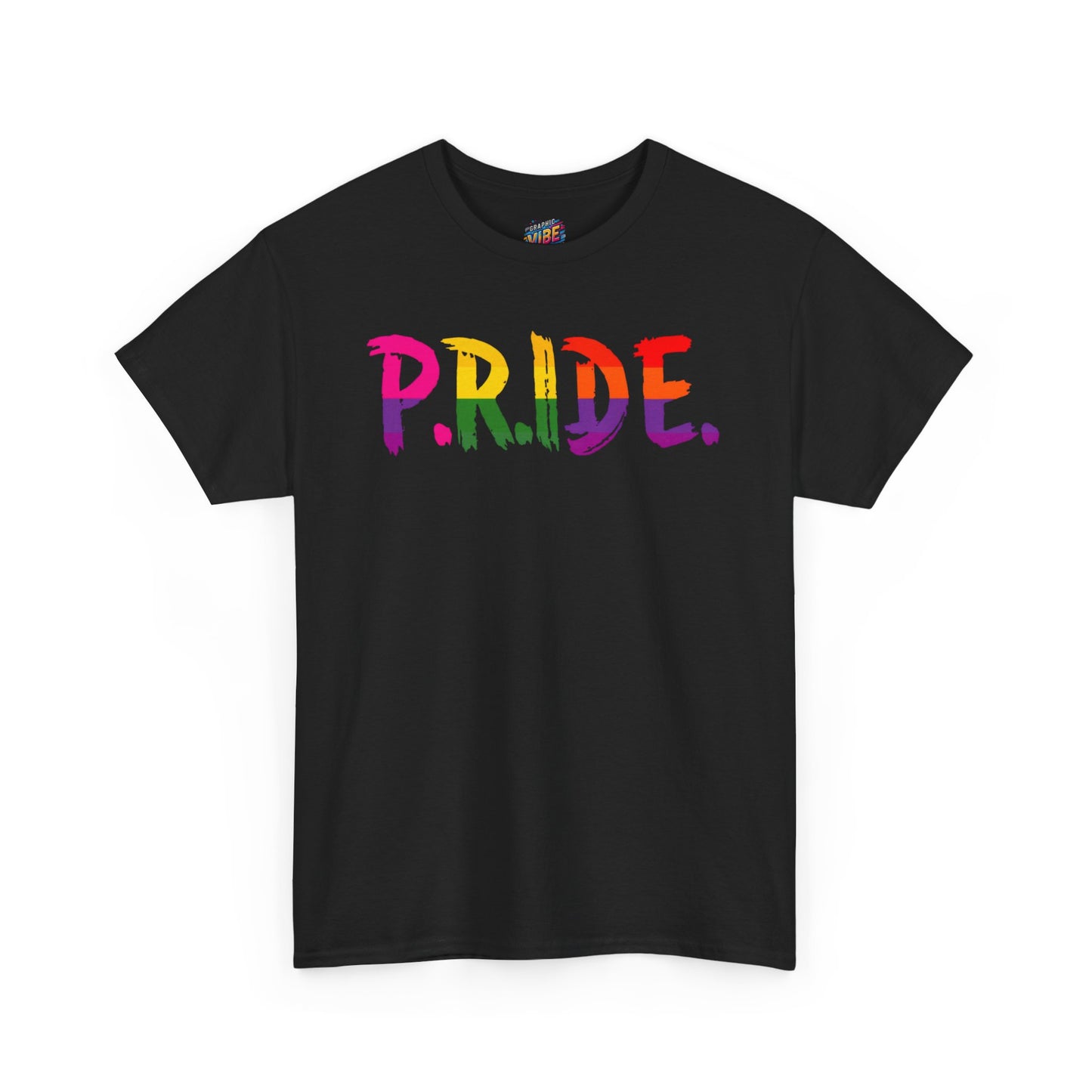 Pride Unisex Heavy Cotton Tee, LGBTQ T-Shirt, Rainbow Pride Tee, Equality Apparel, Gift for Pride Month, Comfortable Casual Wear