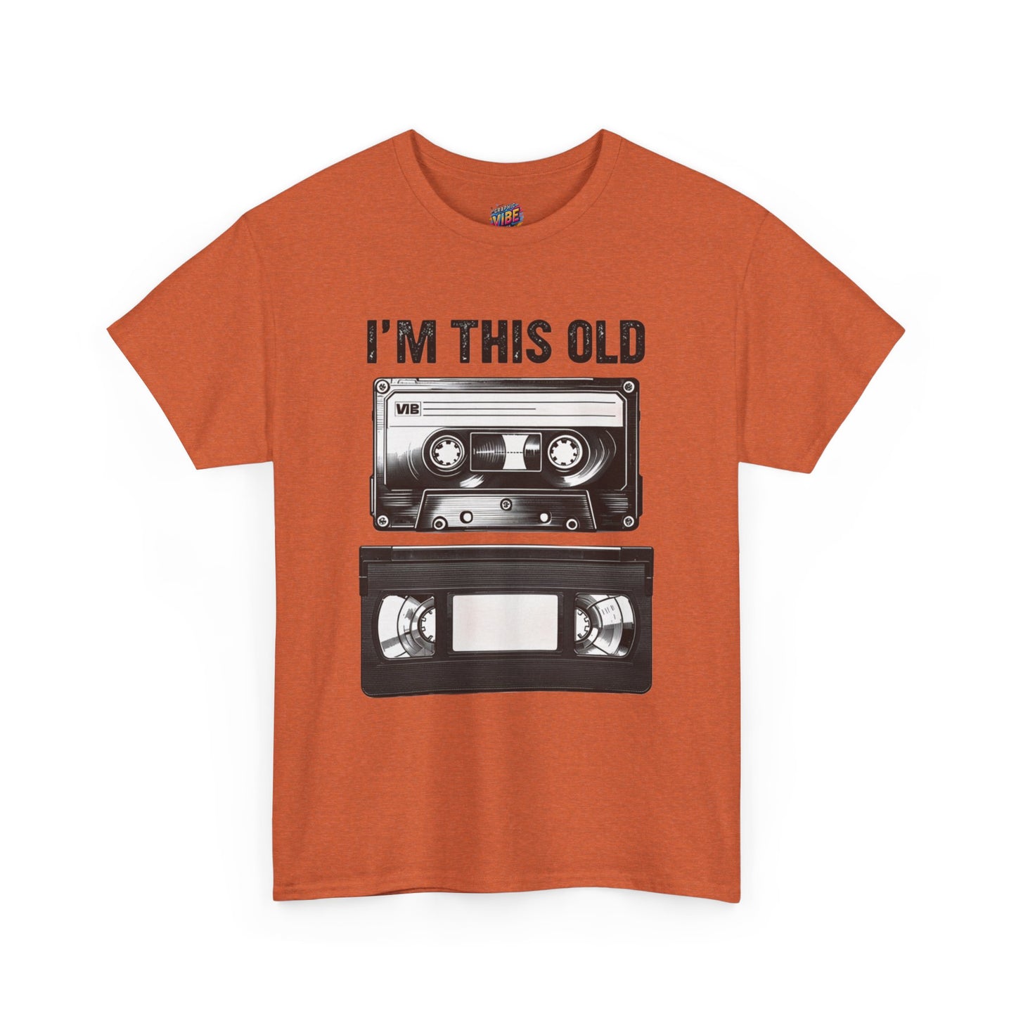 I'm Cassete and VHS Old Tee
