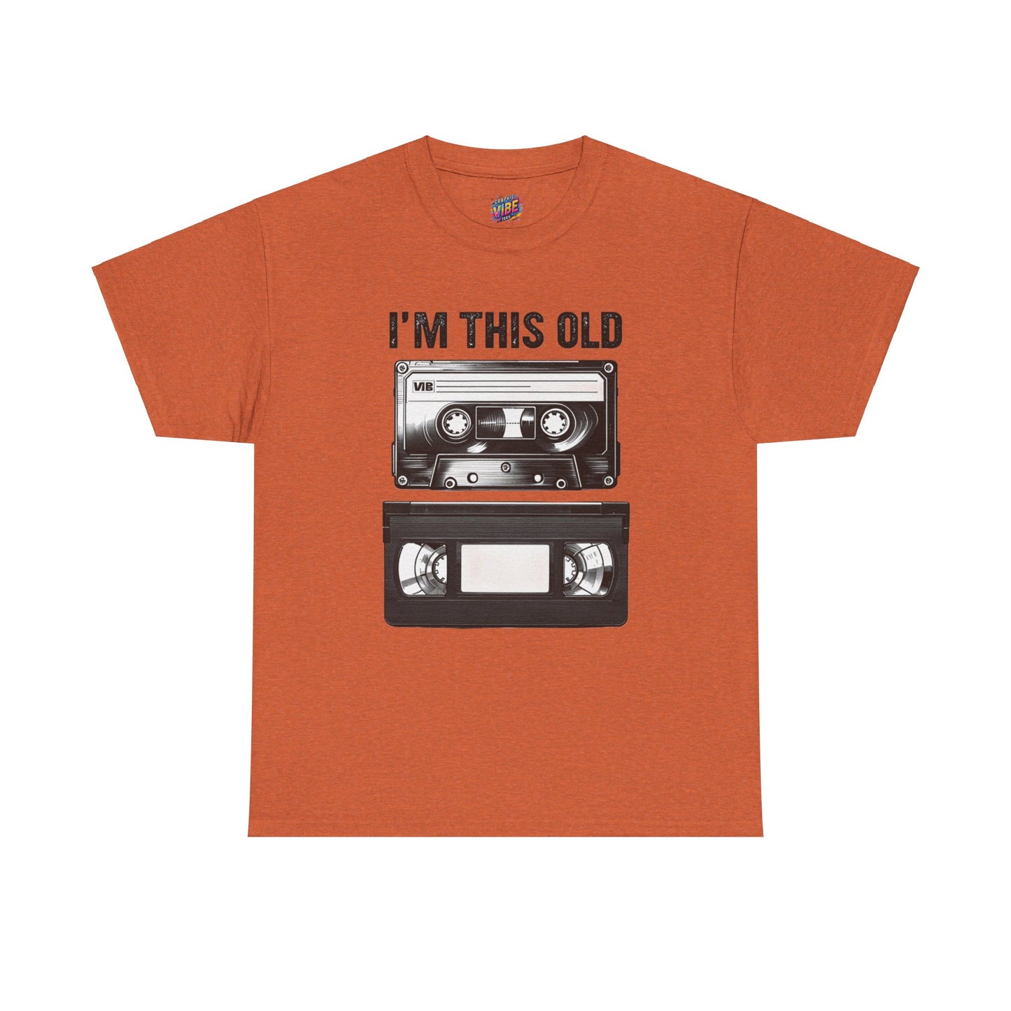 I'm Cassete and VHS Old Tee
