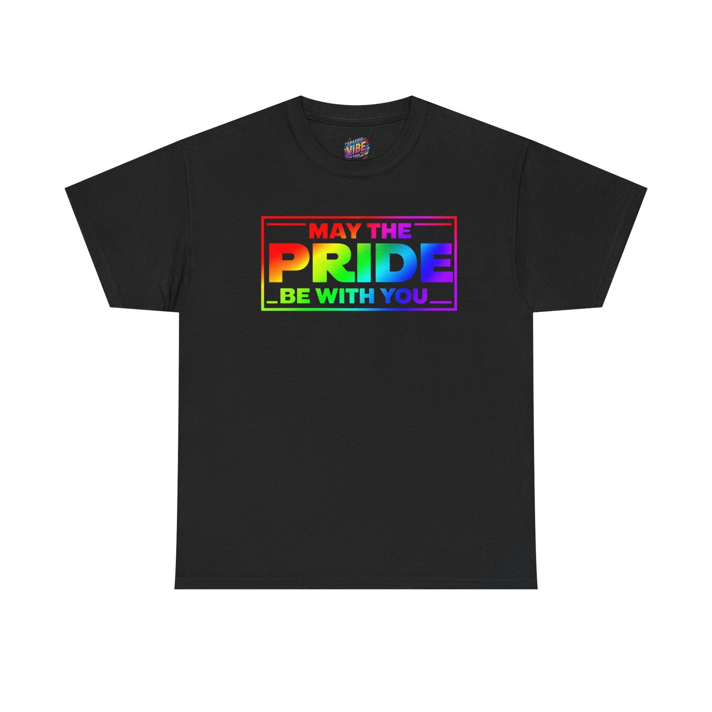 Pride-Themed Unisex Tee: May the Pride Be With You, LGBTQ+ Gift, Rainbow Shirt, Equality Apparel, Summer Fashion, Celebration Top
