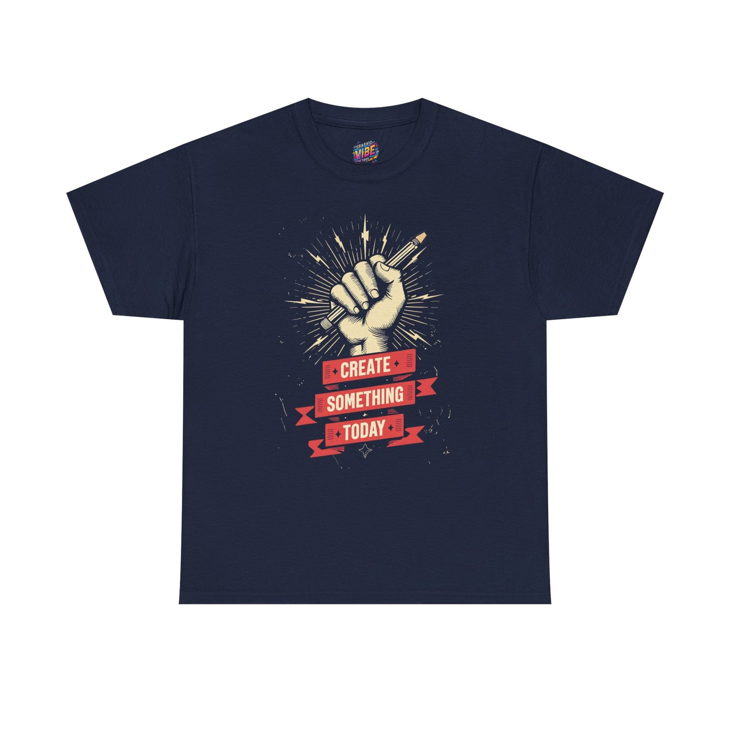 Create Something Today Shirt, Inspirational, Unisex Cotton T-Shirt, Creative Gift, Artist Apparel, Motivational Clothing