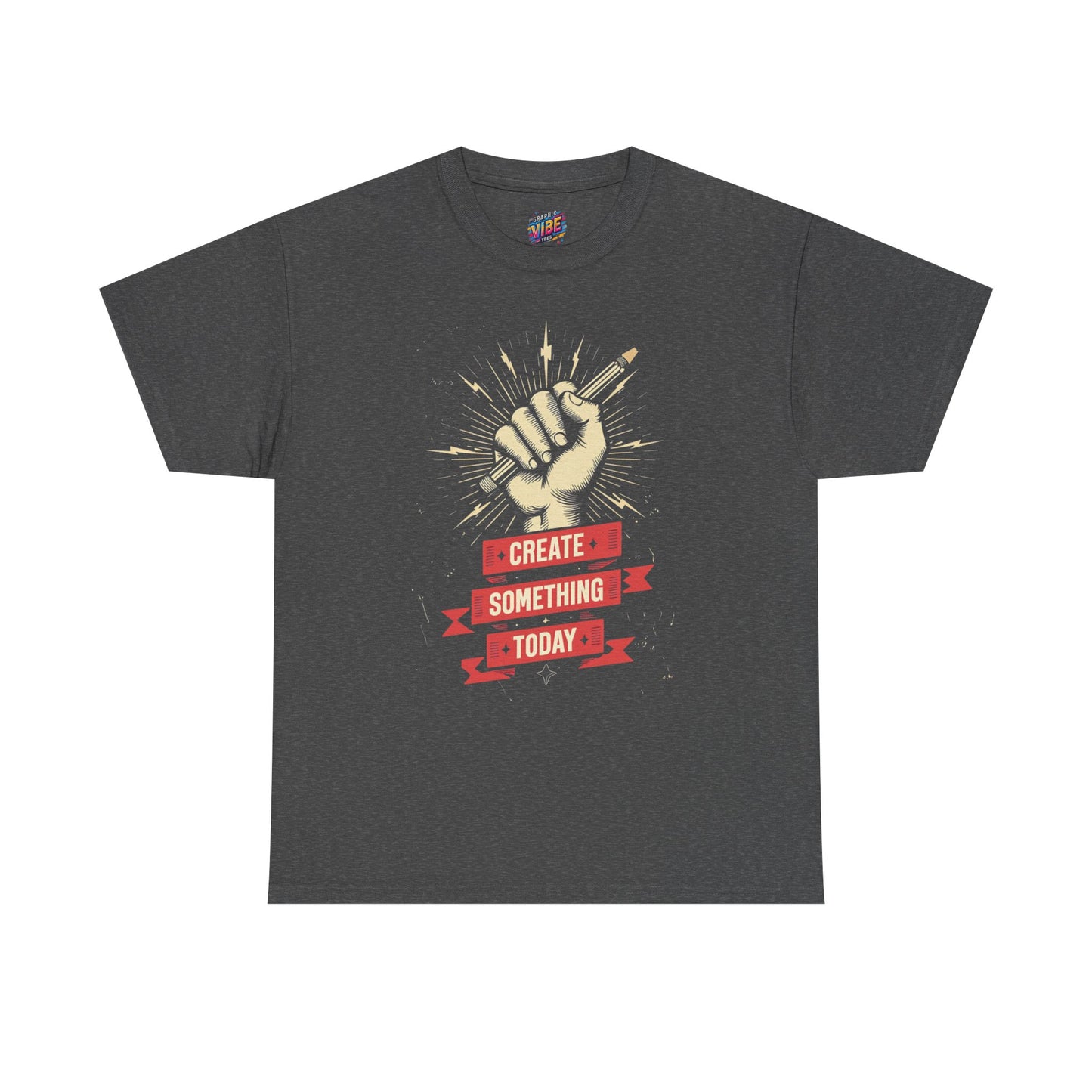 Create Something Today Shirt, Inspirational, Unisex Cotton T-Shirt, Creative Gift, Artist Apparel, Motivational Clothing