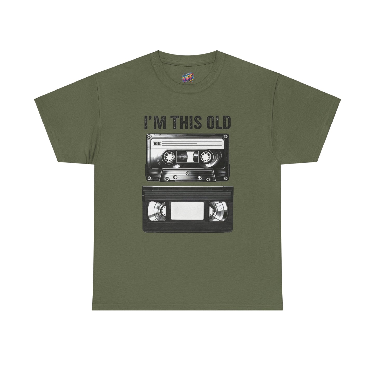 I'm Cassete and VHS Old Tee
