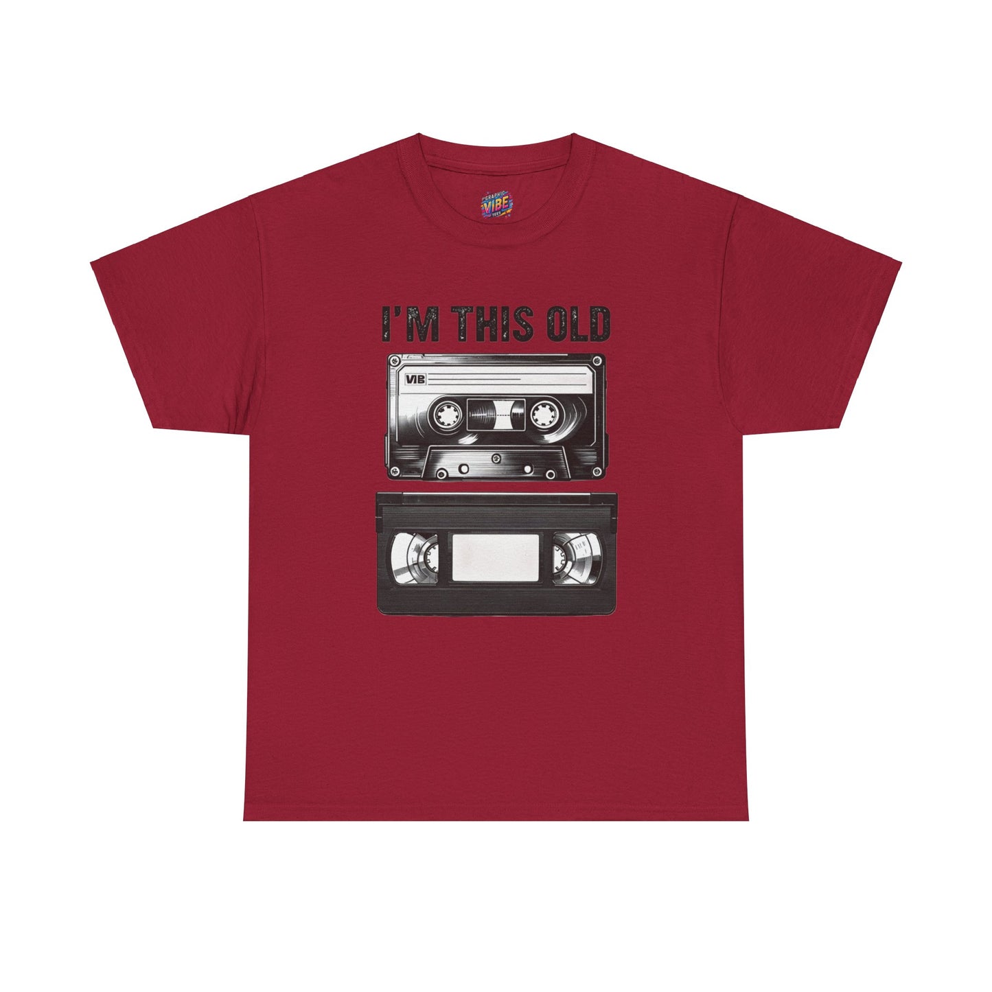 I'm Cassete and VHS Old Tee