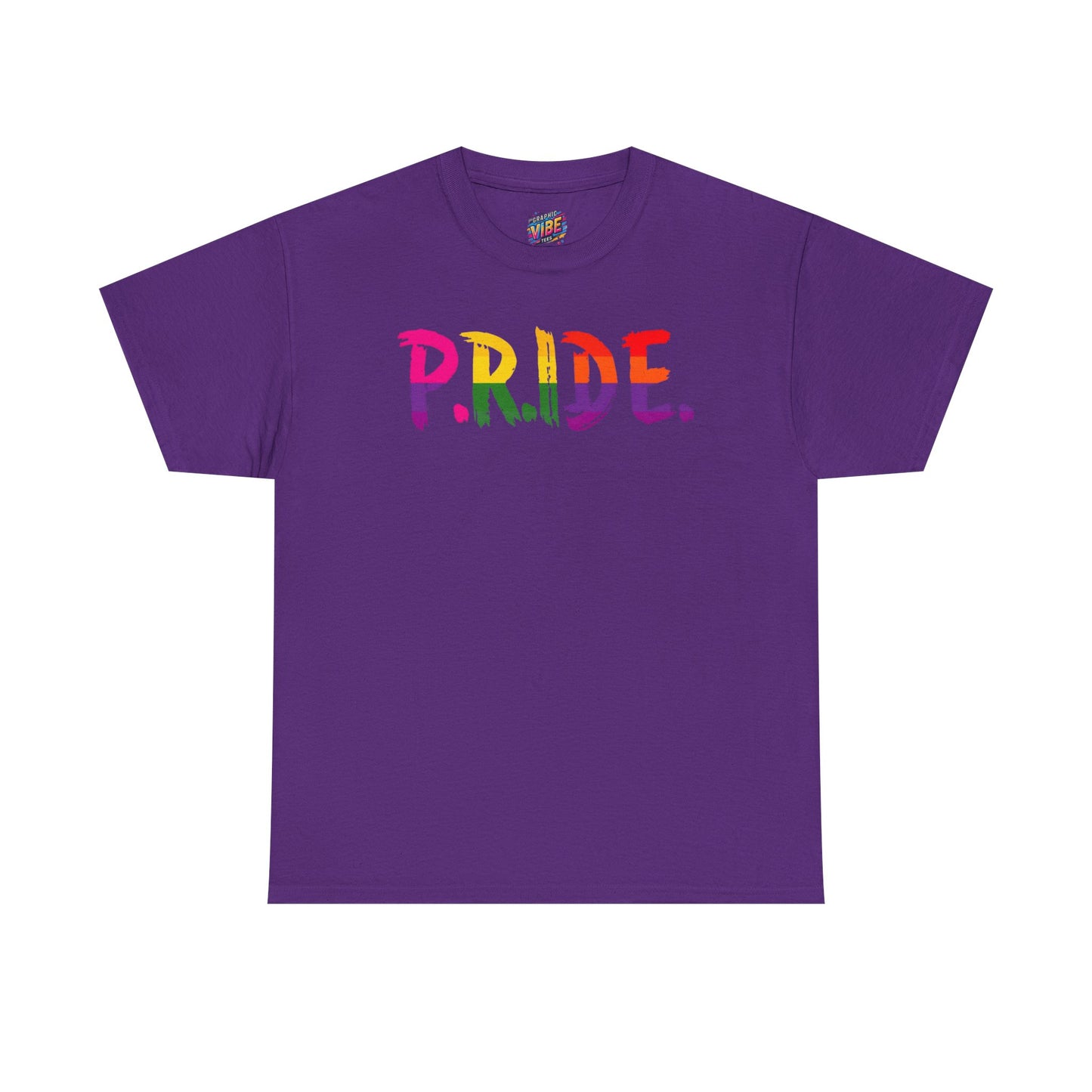 Pride Unisex Heavy Cotton Tee, LGBTQ T-Shirt, Rainbow Pride Tee, Equality Apparel, Gift for Pride Month, Comfortable Casual Wear