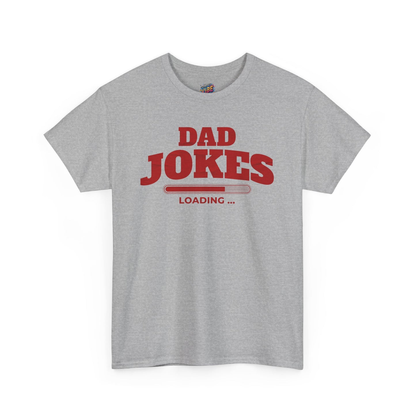 Dad Jokes Loading Tee, Funny Dad Shirt, Gift for Fathers Day, Humor T-Shirt, Casual Wear, Dad Humor Apparel