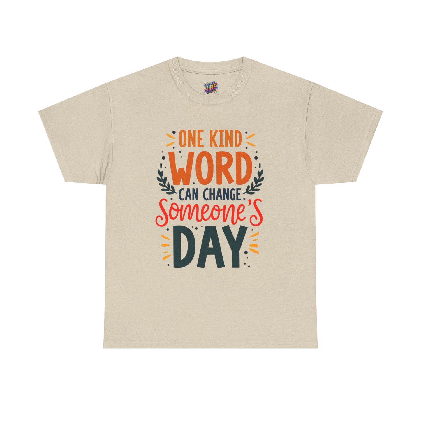 Inspirational Unisex Heavy Cotton Tee, Positive Quote Shirt, Motivational Graphic Tee, Great Gift for Friends, Uplifting Daily Wear,