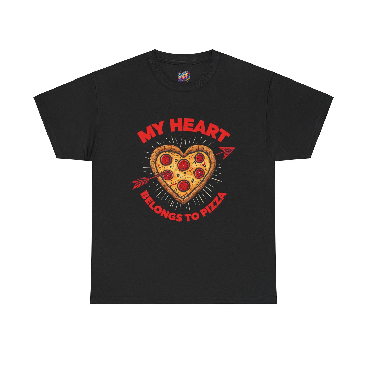 My Heart Belongs to Pizza Tee