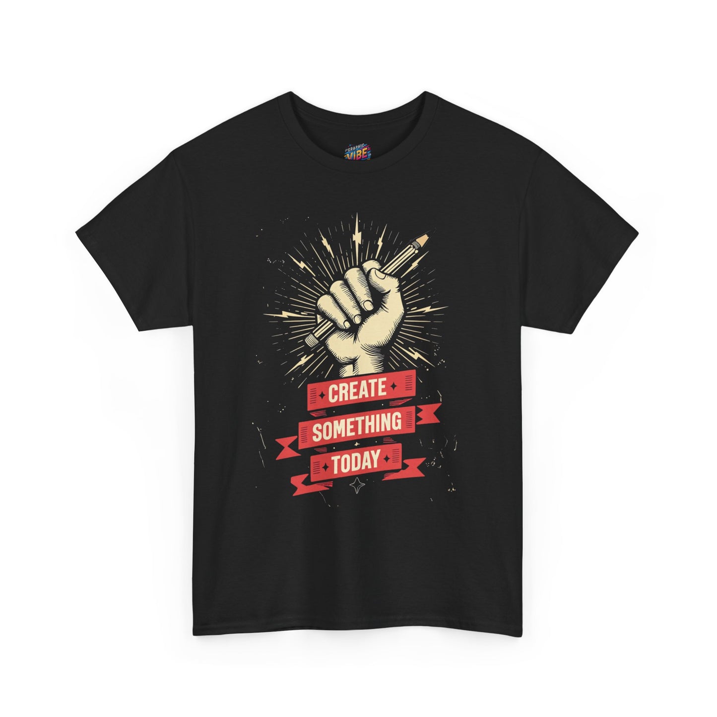 Create Something Today Shirt, Inspirational, Unisex Cotton T-Shirt, Creative Gift, Artist Apparel, Motivational Clothing