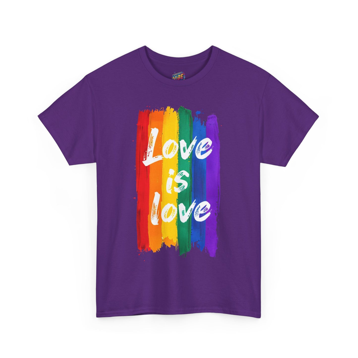 Love is Love Pride Rainbow Tee - Love is Love Unisex Cotton Shirt, LGBTQ Support, Equality Apparel, Gift for All Occasions, Summer Style