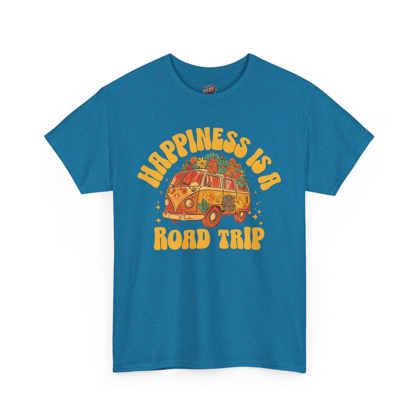 Vintage Hippie VW Road Trip Tee