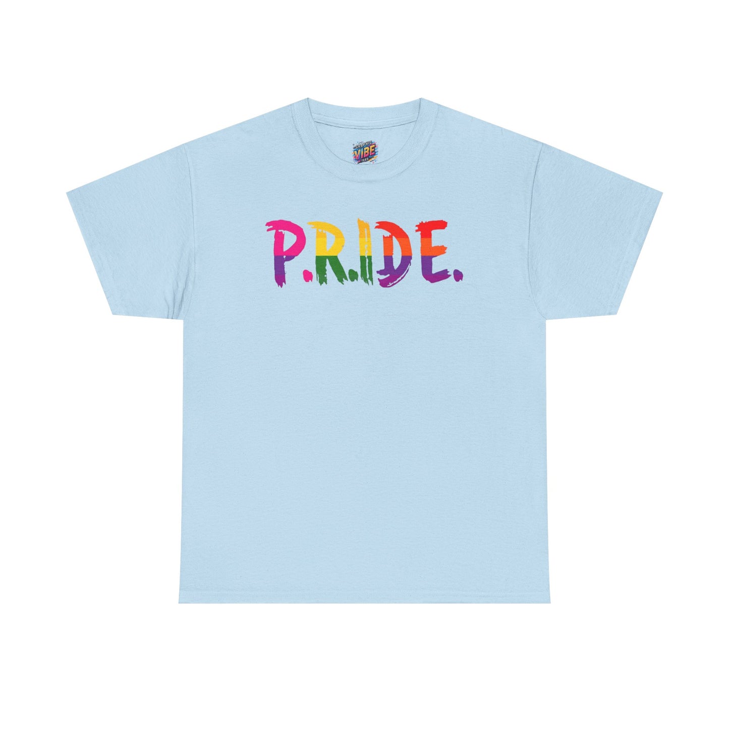 Pride Unisex Heavy Cotton Tee, LGBTQ T-Shirt, Rainbow Pride Tee, Equality Apparel, Gift for Pride Month, Comfortable Casual Wear