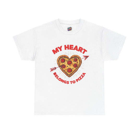 My Heart Belongs to Pizza Tee