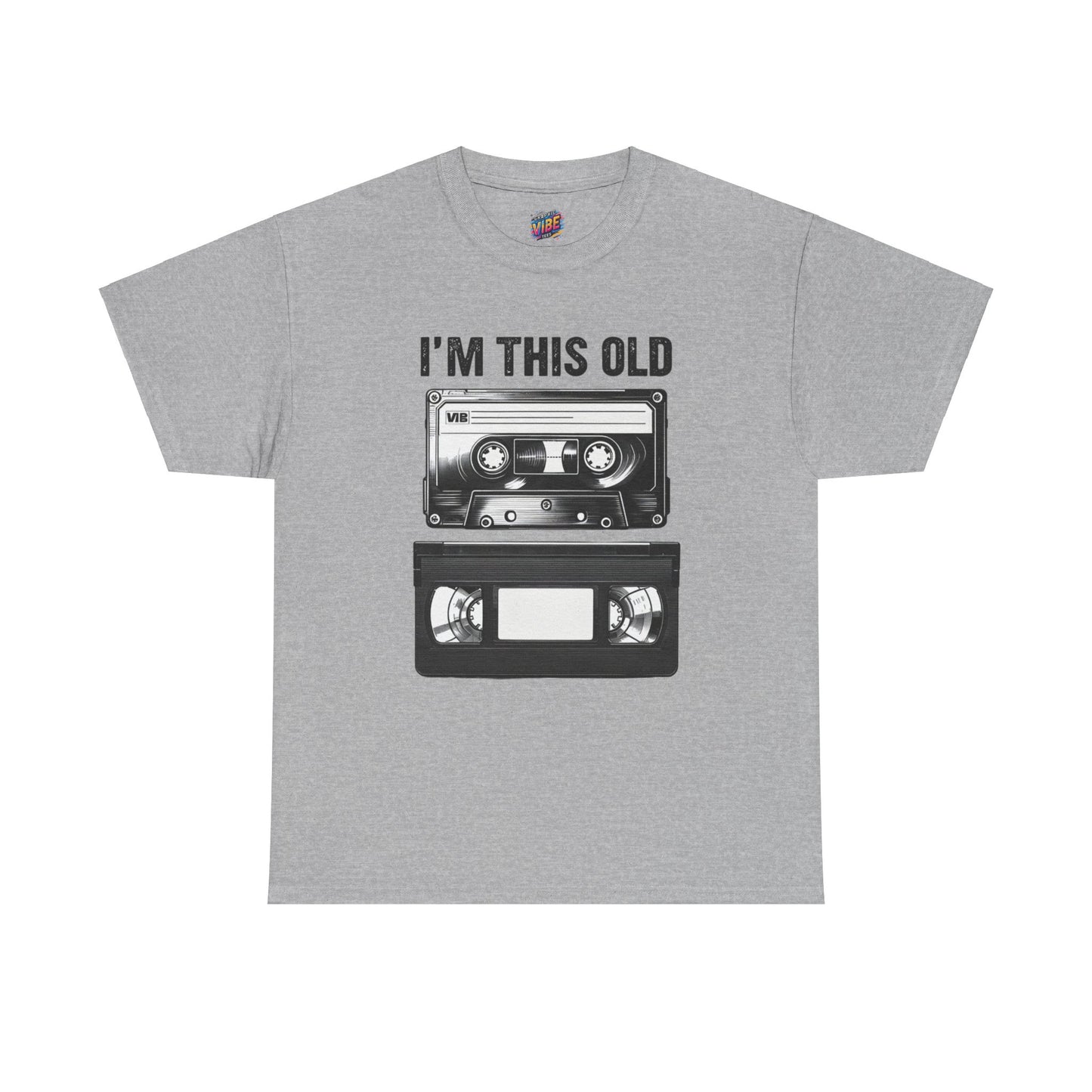I'm Cassete and VHS Old Tee