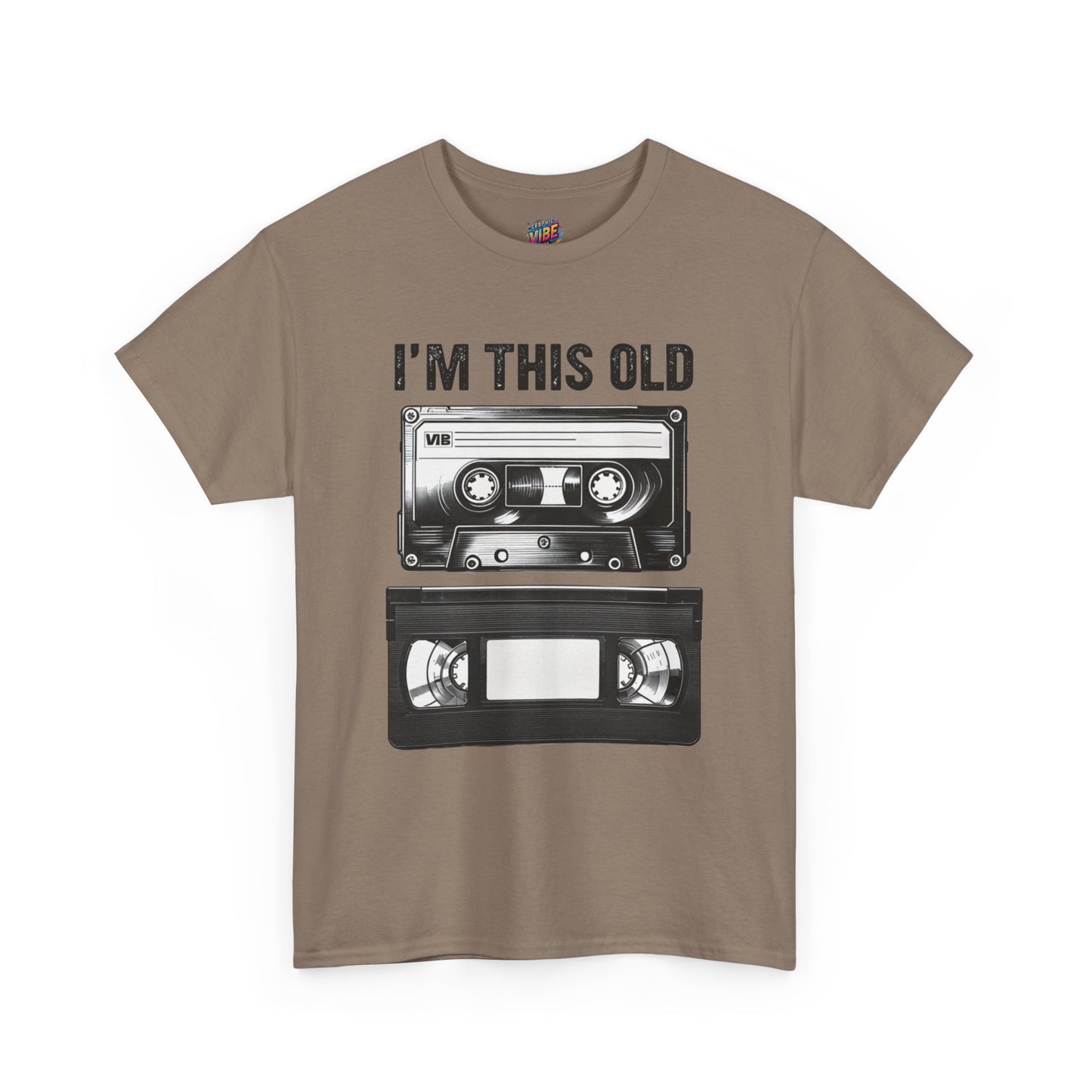 I'm Cassete and VHS Old Tee