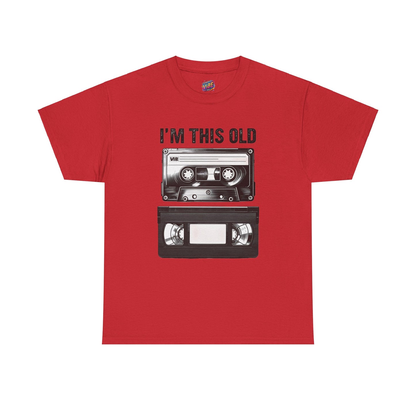 I'm Cassete and VHS Old Tee