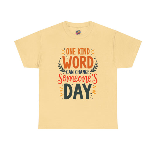 Inspirational Unisex Heavy Cotton Tee, Positive Quote Shirt, Motivational Graphic Tee, Great Gift for Friends, Uplifting Daily Wear,