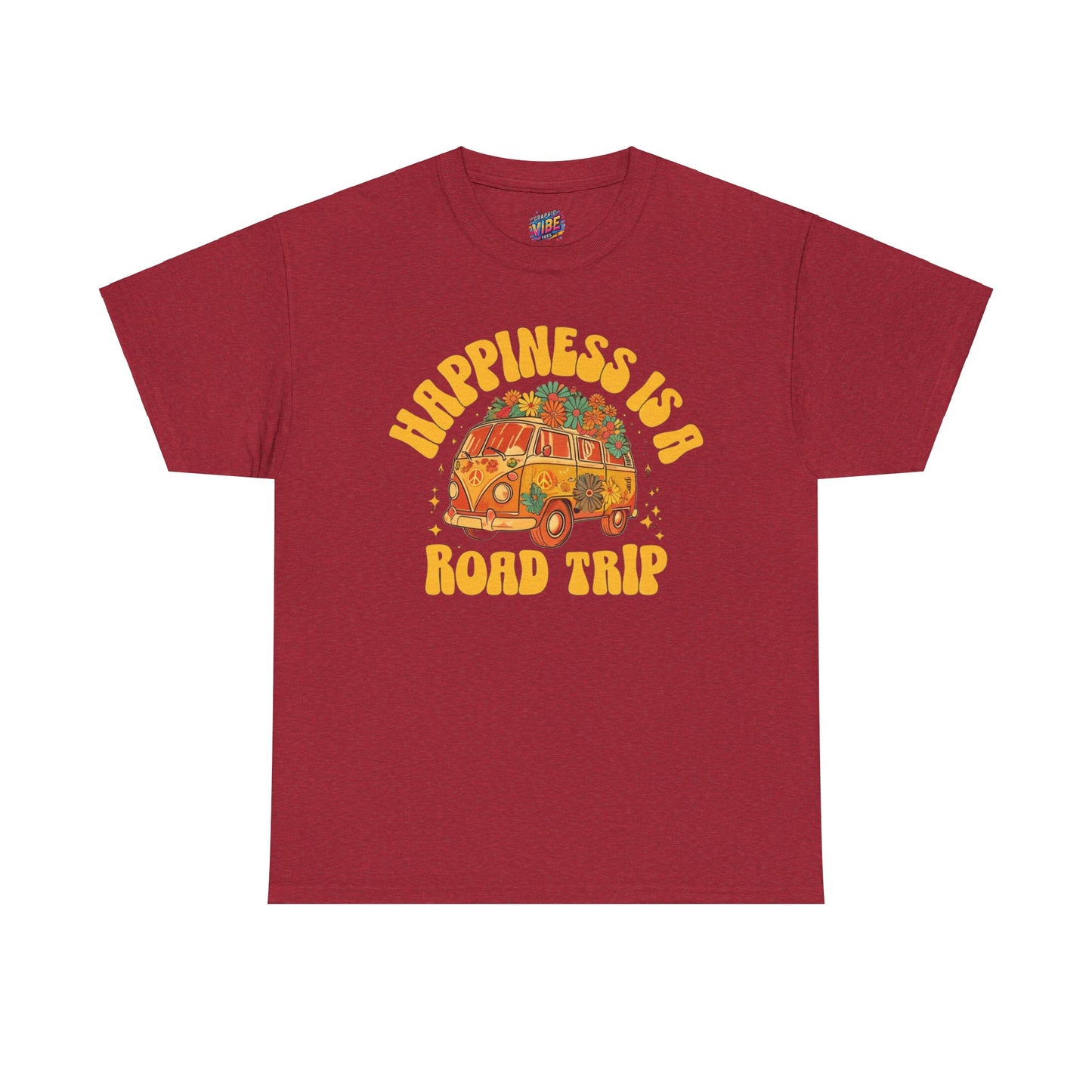 Vintage Hippie VW Road Trip Tee