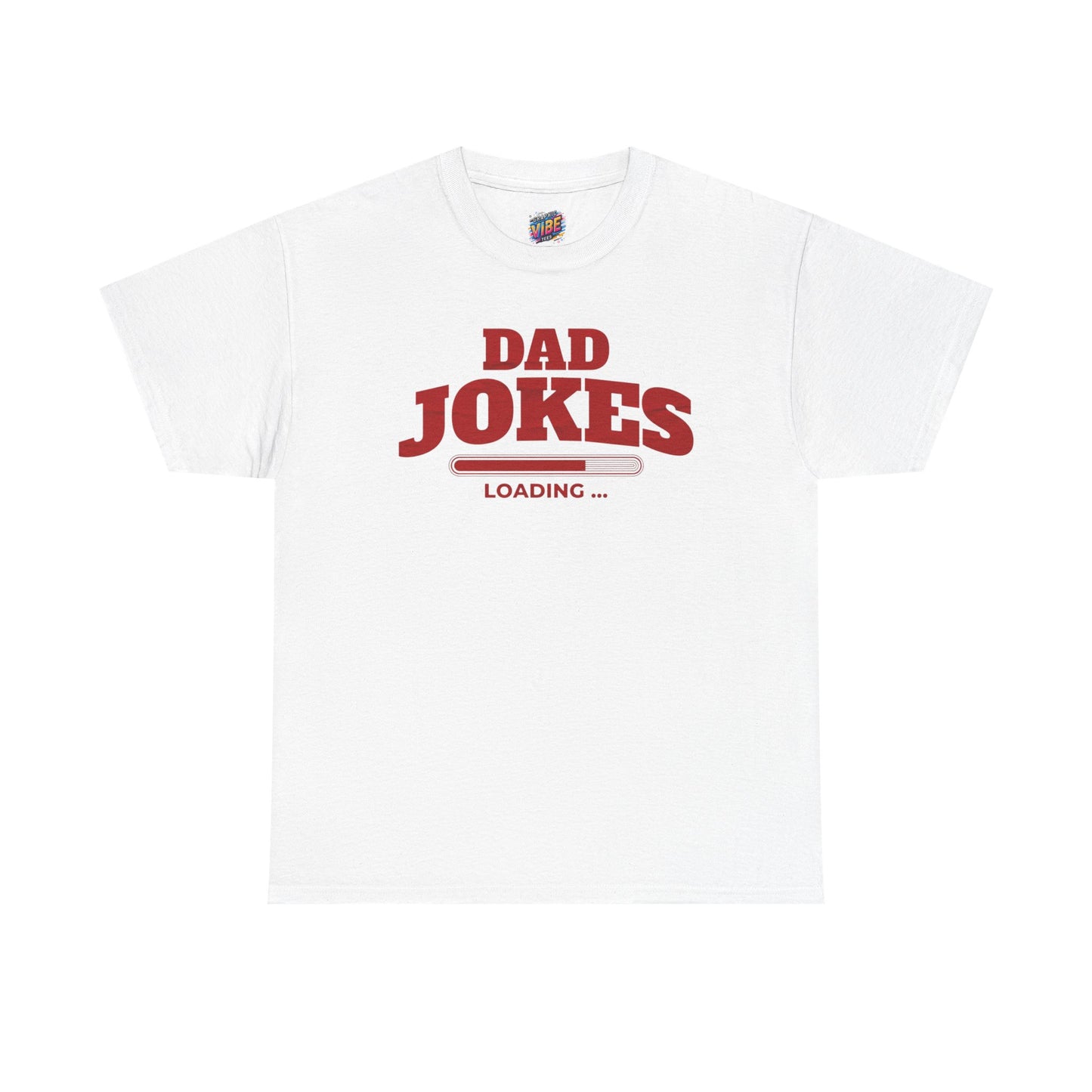 Dad Jokes Loading Tee, Funny Dad Shirt, Gift for Fathers Day, Humor T-Shirt, Casual Wear, Dad Humor Apparel