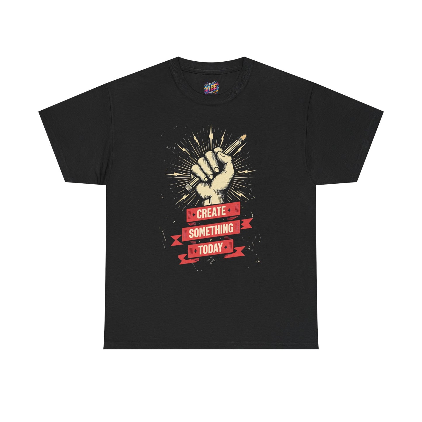 Create Something Today Shirt, Inspirational, Unisex Cotton T-Shirt, Creative Gift, Artist Apparel, Motivational Clothing
