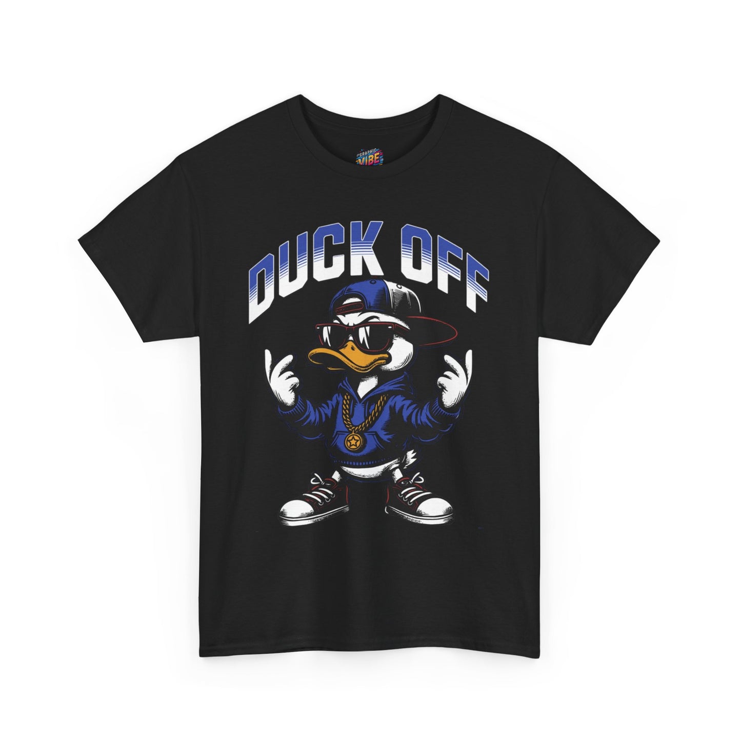 Cool Duck Off Graphic Tee for Relaxed Vibes, Hip Hop Fashion, Unisex Casual Wear, Streetwear, Gift for Friends
