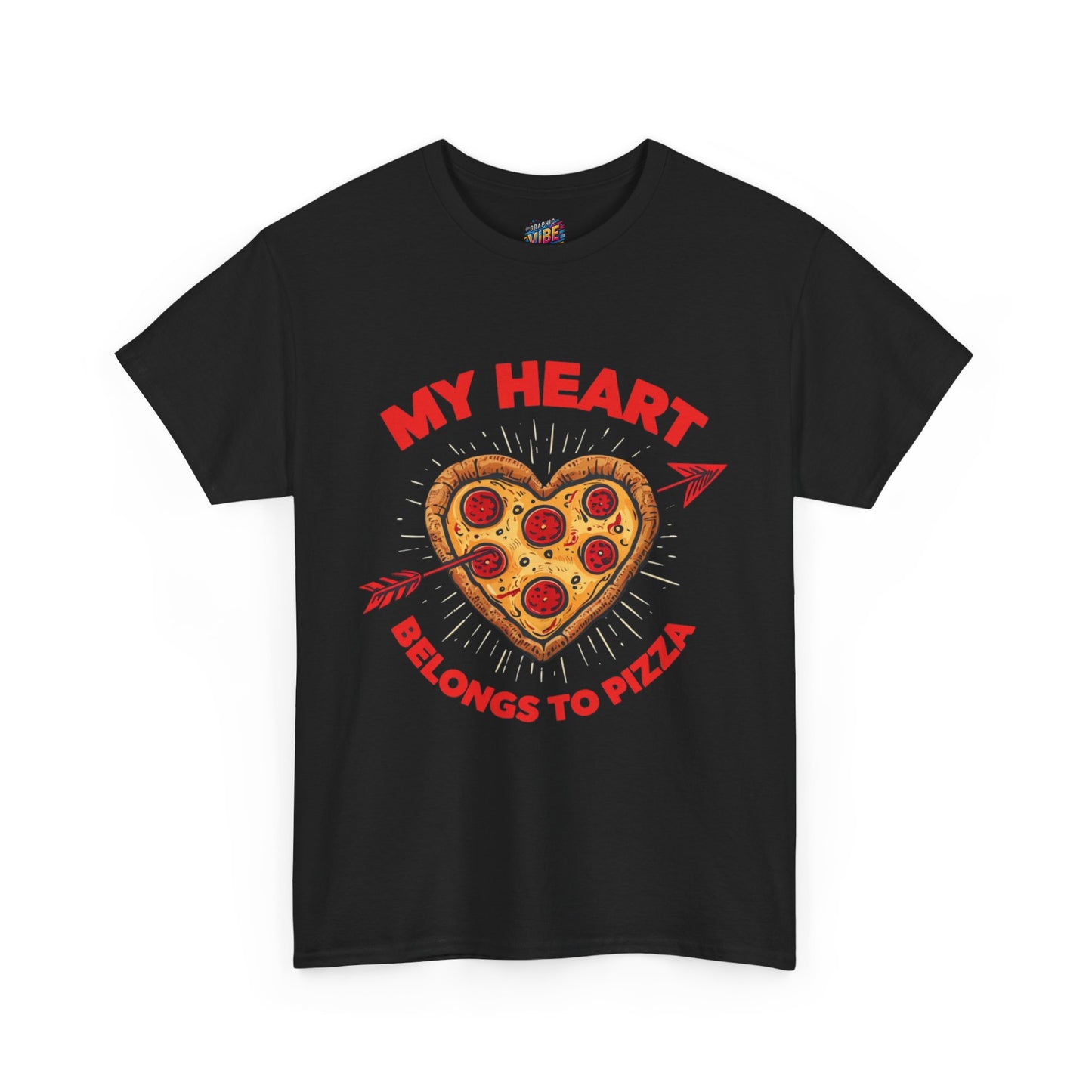 My Heart Belongs to Pizza Tee