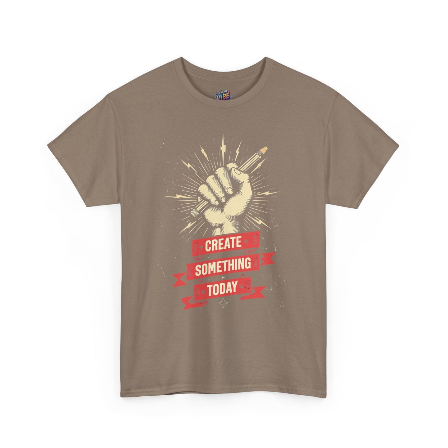 Create Something Today Shirt, Inspirational, Unisex Cotton T-Shirt, Creative Gift, Artist Apparel, Motivational Clothing