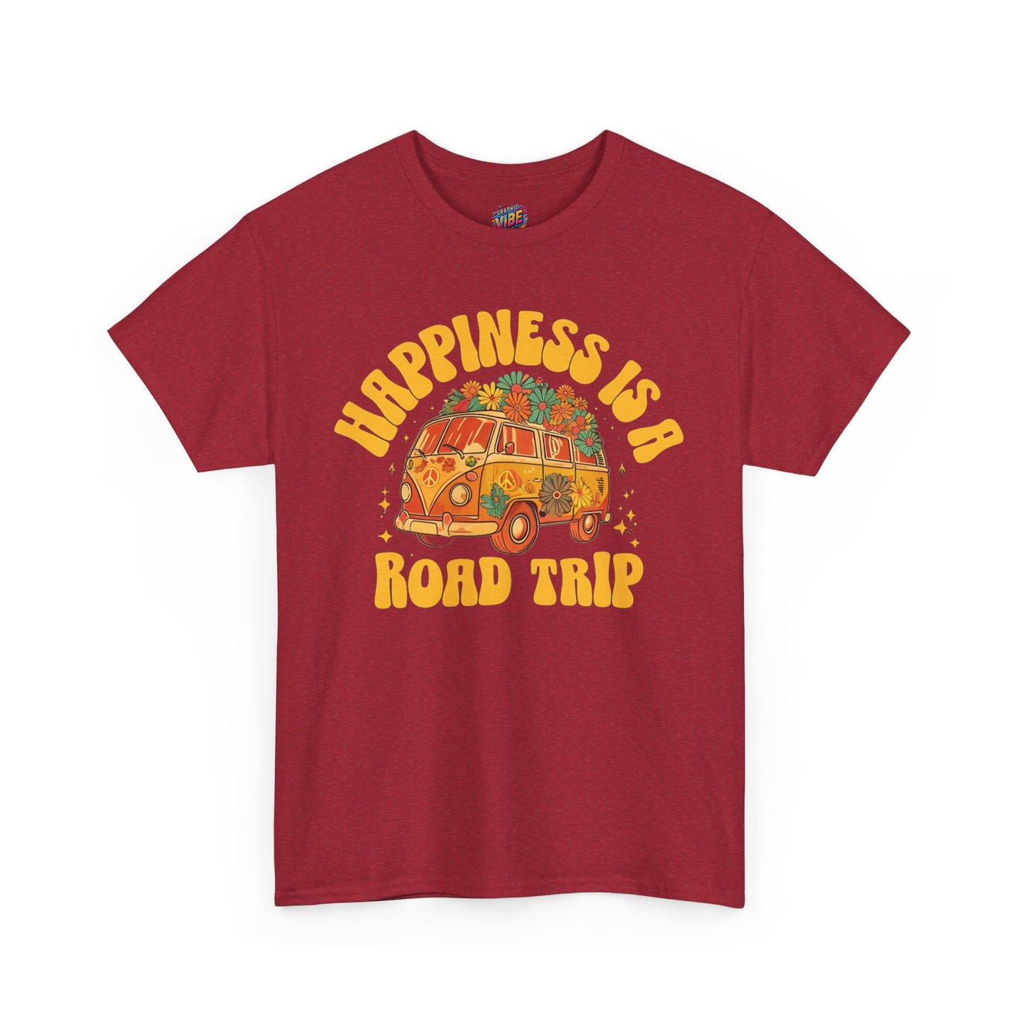 Vintage Hippie VW Road Trip Tee