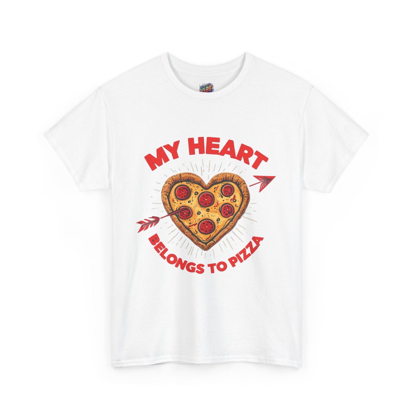 My Heart Belongs to Pizza Tee
