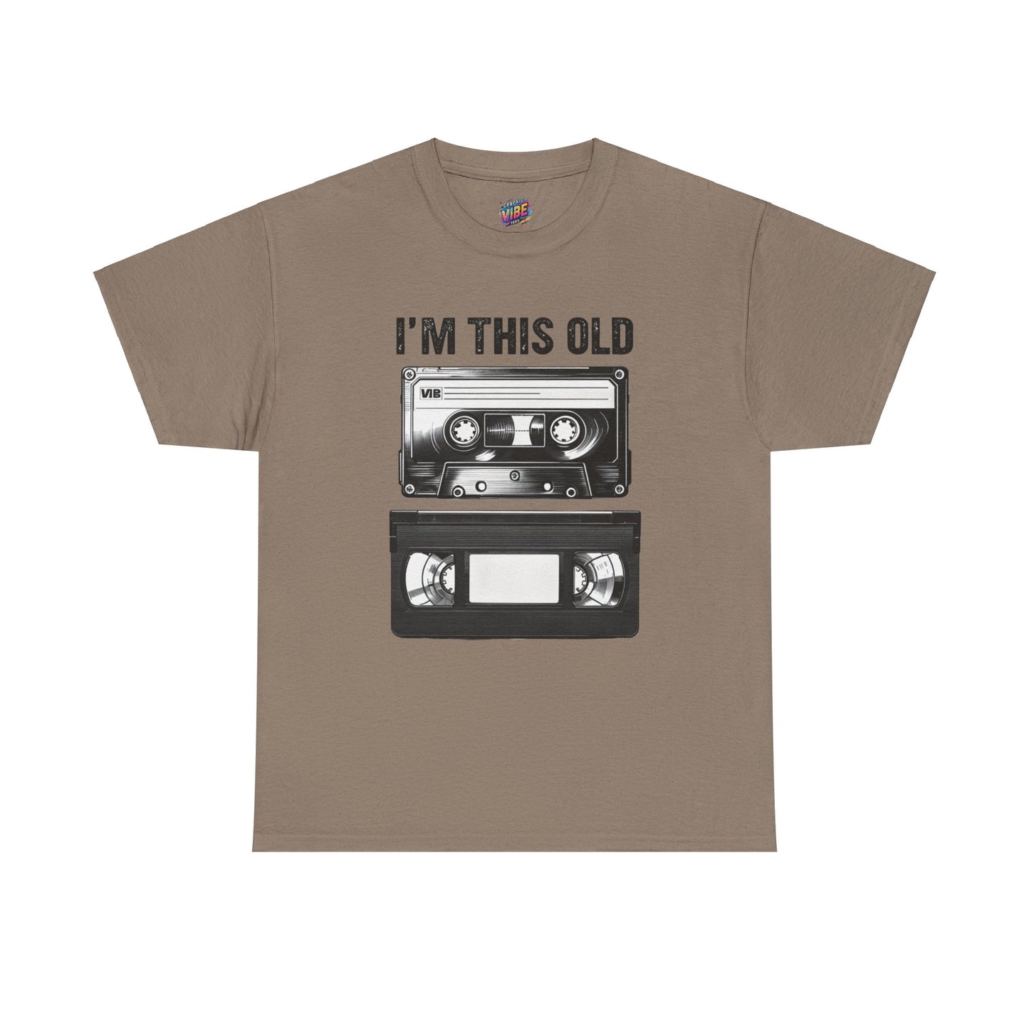 I'm Cassete and VHS Old Tee