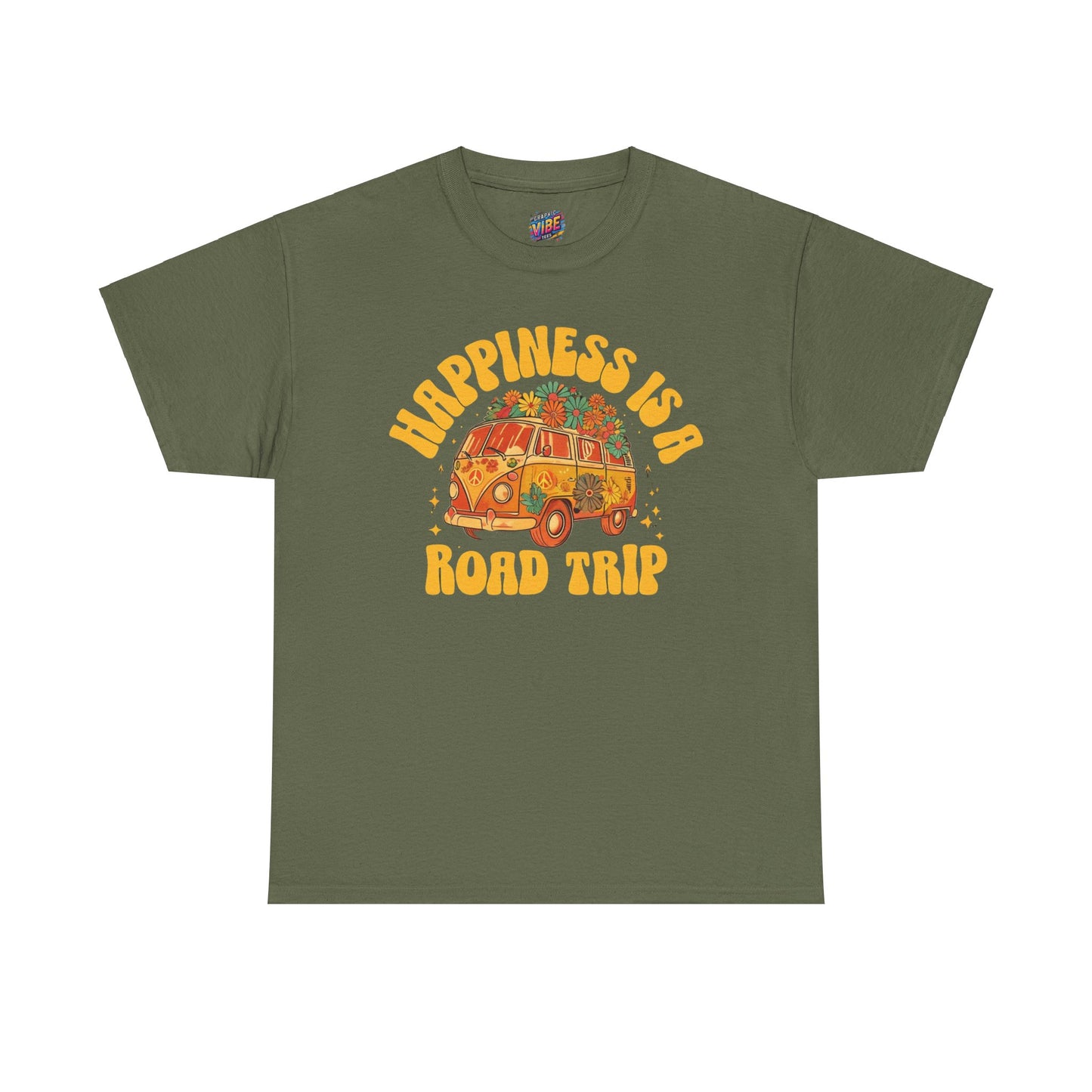 Vintage Hippie VW Road Trip Tee