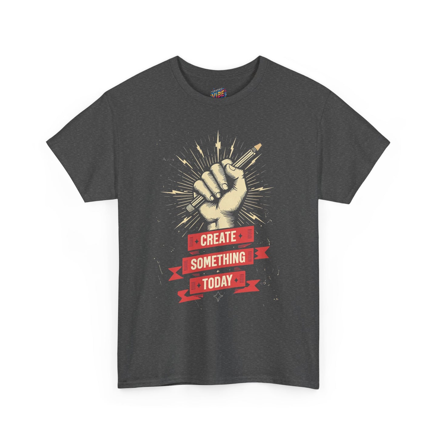 Create Something Today Shirt, Inspirational, Unisex Cotton T-Shirt, Creative Gift, Artist Apparel, Motivational Clothing
