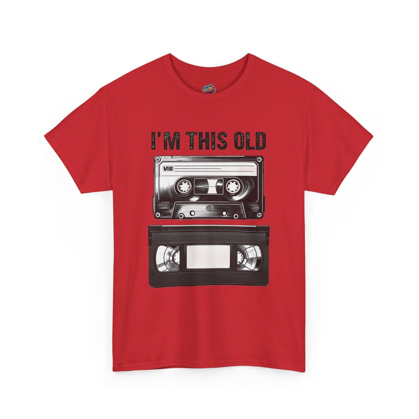 I'm Cassete and VHS Old Tee