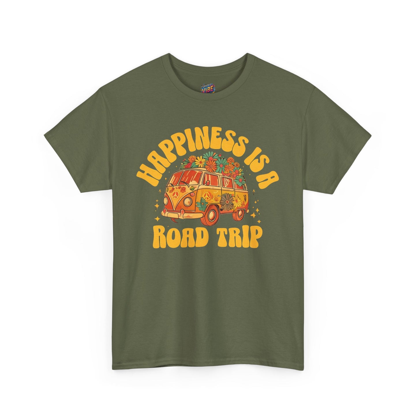 Vintage Hippie VW Road Trip Tee