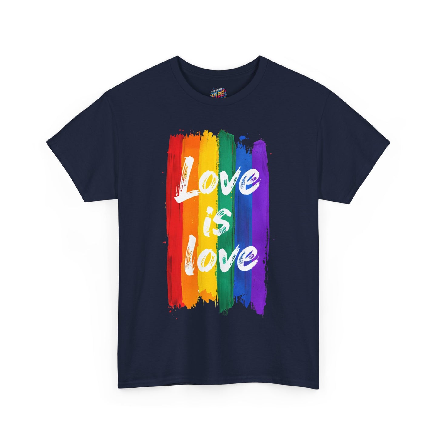 Love is Love Pride Rainbow Tee - Love is Love Unisex Cotton Shirt, LGBTQ Support, Equality Apparel, Gift for All Occasions, Summer Style